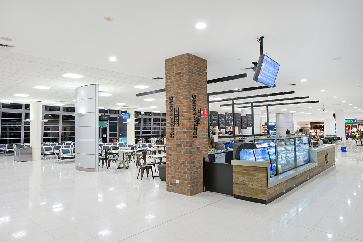 Newcastle Airport Retail Project Management