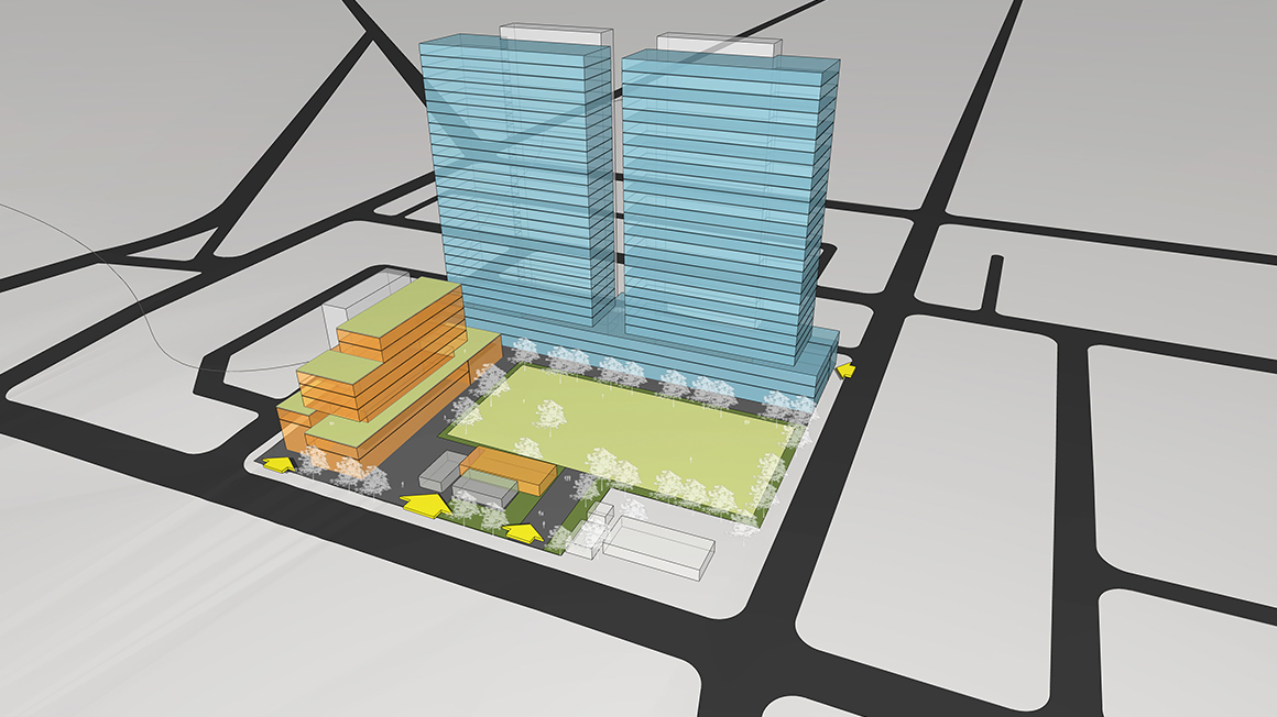 Vertical School Masterplanning - Western Sydney Education Precinct