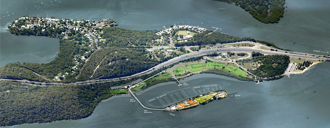 Peat Island Marina Masterplan