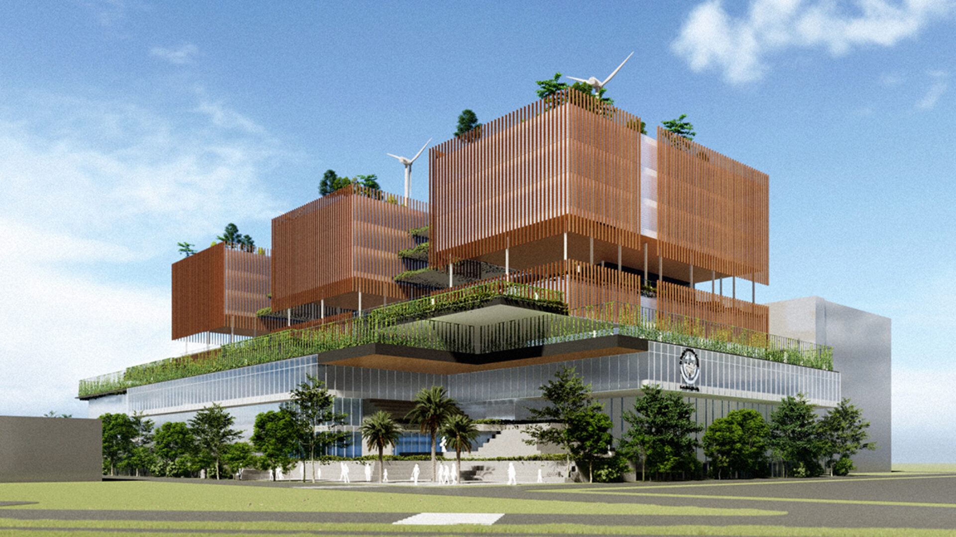 Vertical School Design Study - Inner City Campus